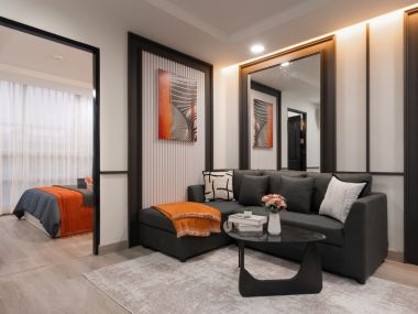 #รัชดา ห้องใหญ่ 37 ตร.ม.|| 🚝450 เมตร  #MRTสุทธิสาร || 🛍️ 5 นาที #เซ็นทรัลพระราม9 || ผ่อนเพียง 9,xxx บาท || รหัส 3557