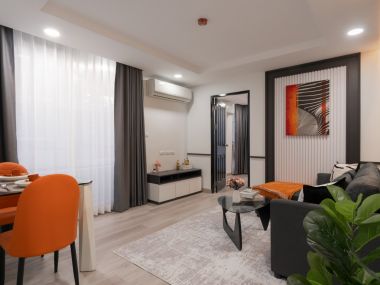 #รัชดา ห้องใหญ่ 37 ตร.ม.|| 🚝450 เมตร  #MRTสุทธิสาร || 🛍️ 5 นาที #เซ็นทรัลพระราม9 || ผ่อนเพียง 9,xxx บาท || รหัส 3557