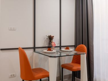 #รัชดา ห้องใหญ่ 37 ตร.ม.|| 🚝450 เมตร  #MRTสุทธิสาร || 🛍️ 5 นาที #เซ็นทรัลพระราม9 || ผ่อนเพียง 9,xxx บาท || รหัส 3557