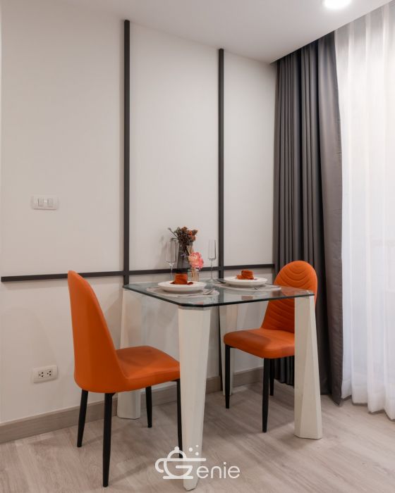 #Ratchada, large room, 37 sq m. || ๐450 meters to #MRT Suthisan || ๐๏ธ 5 minutes to #Central Rama 9 || Installment payments only 9,xxx baht || Code 3557