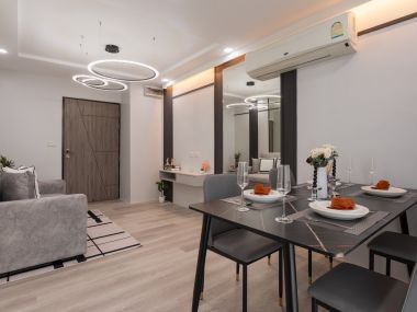 #มีนบุรี 2 ห้องนอน 2 ห้องน้ำ ขนาด 56 ตร.ม. ✨ || 🚝 ติดรถไฟฟ้า #MRT เศรษฐบุตรบําเพ็ญ || 5 นาที #แฟชั่นไอส์แลนด์ || ผ่อนเพียง 9,xxx บาท || รหัส3561