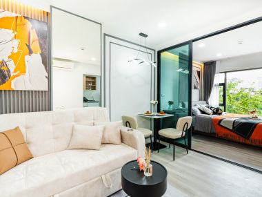 #รัชโยธิน ห้องใหญ่ 31 ตร.ม.|| 🛍️4 นาที #เมเจอร์รัชโยธิน || 🚝 2 นาที #BTS เสนานิคม || ผ่อนเพียง 8,xxxบาท รหัส