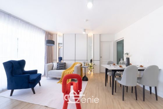 #รัชดา Coming Soon!! 2 นอน 66 ตร.ม.✨ || 🚝 350 ม. MRT สุทธิสาร || 🛍 5 นาที เซ็นทรัล พระราม 9 || ผ่อนเพียง 12,xxx บาท || 🤩 ร้านค้าร้านอาหารเพียบ! รหัส 3567