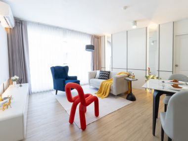 #รัชดา Coming Soon!! 2 นอน 66 ตร.ม.✨ || 🚝 350 ม. MRT สุทธิสาร || 🛍 5 นาที เซ็นทรัล พระราม 9 || ผ่อนเพียง 12,xxx บาท || 🤩 ร้านค้าร้านอาหารเพียบ! รหัส 3567