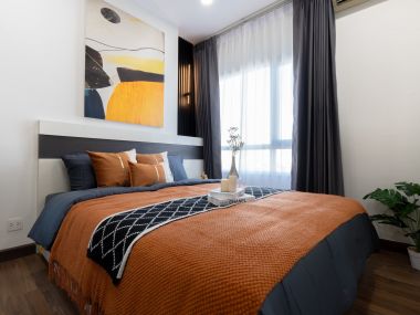 #Tiwanon Intersection, Large room, 35 sq.m. ✨ || 🚝 100 meters walk to #MRT Tiwanon || Installments as low as 7,xxx baht 💵 10 minutes to #TheMall Ngamwongwan ||Code3571