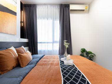 #Tiwanon Intersection, Large room, 35 sq.m. ✨ || 🚝 100 meters walk to #MRT Tiwanon || Installments as low as 7,xxx baht 💵 10 minutes to #TheMall Ngamwongwan ||Code3571