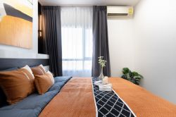 #Tiwanon Intersection, Large room, 35 sq.m. ✨ || 🚝 100 meters walk to #MRT Tiwanon || Installments as low as 7,xxx baht 💵 10 minutes to #TheMall Ngamwongwan ||Code3571