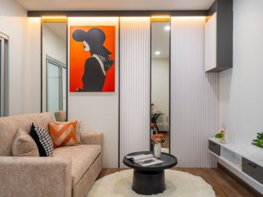 #Tiwanon Intersection, Large room, 35 sq.m. ✨ || 🚝 100 meters walk to #MRT Tiwanon || Installments as low as 7,xxx baht 💵 10 minutes to #TheMall Ngamwongwan ||Code3571