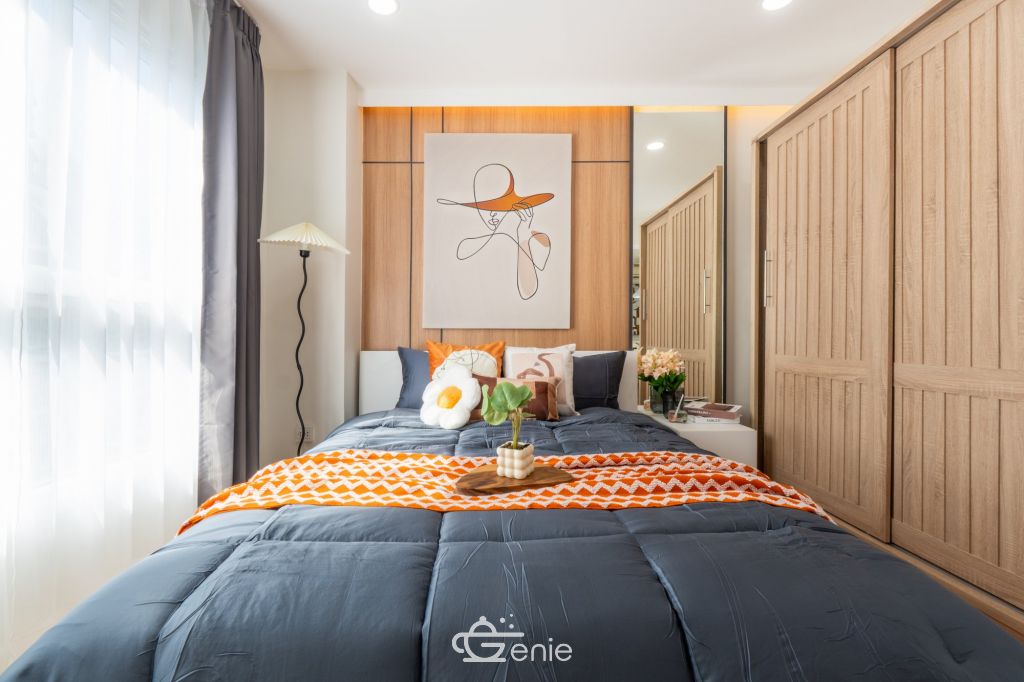 #Ramindra 2 Bedrooms, 48 ​​sq m ✨ Next to the night market near the expressway 💵 Installments as low as 9,xxx THB 🚝 Walking distance to #MRT Wacharaphon || 🛍️ 10 minutes to #Central Ramindra, 10 minutes to Fashion Island Code3575