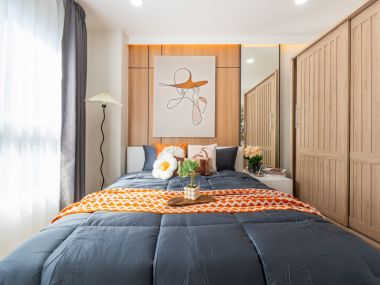 #รามอินทรา  2 ห้องนอน  48 ตรม.  ✨ ติดตลาดนัดเลียบด่วน   💵 ผ่อนเพียง 9,xxx บาท 🚝 เดินถึง #MRTวัชรพล  || 🛍️ 10 นาที  #เซ็นทรัลรามอินทรา   10 นาที แฟชั่นไอซ์แลนด์ รหัส3575