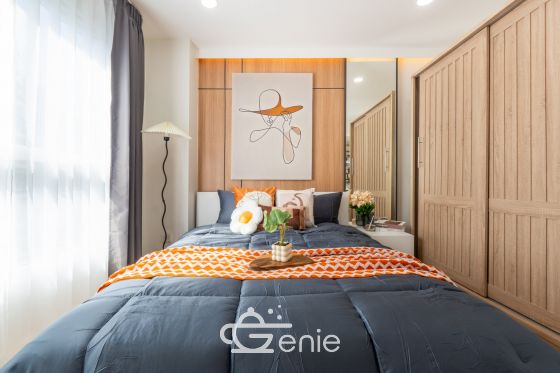 #Ramindra 2 Bedrooms, 48 ​​sq m ✨ Next to the night market near the expressway 💵 Installments as low as 9,xxx THB 🚝 Walking distance to #MRT Wacharaphon || 🛍️ 10 minutes to #Central Ramindra, 10 minutes to Fashion Island Code3575