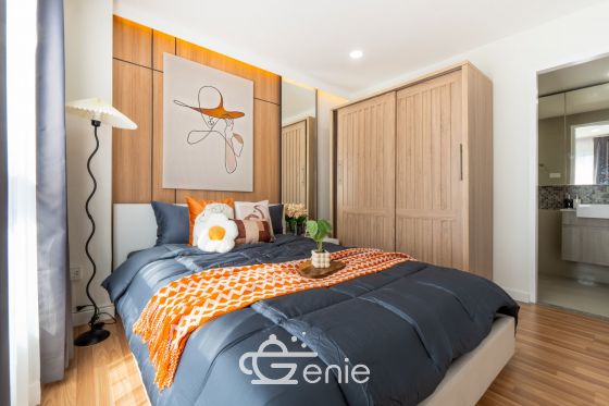 #Ramindra 2 Bedrooms, 48 ​​sq m ✨ Next to the night market near the expressway 💵 Installments as low as 9,xxx THB 🚝 Walking distance to #MRT Wacharaphon || 🛍️ 10 minutes to #Central Ramindra, 10 minutes to Fashion Island Code3575