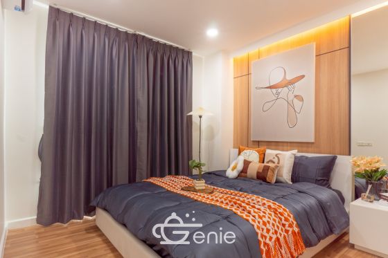 #Ramindra 2 Bedrooms, 48 ​​sq m ✨ Next to the night market near the expressway 💵 Installments as low as 9,xxx THB 🚝 Walking distance to #MRT Wacharaphon || 🛍️ 10 minutes to #Central Ramindra, 10 minutes to Fashion Island Code3575