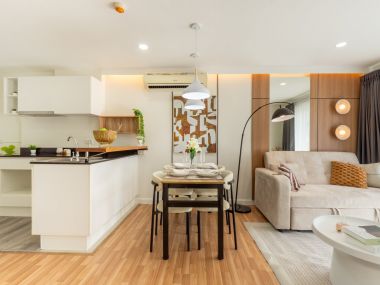 #รามอินทรา  2 ห้องนอน  48 ตรม.  ✨ ติดตลาดนัดเลียบด่วน   💵 ผ่อนเพียง 9,xxx บาท 🚝 เดินถึง #MRTวัชรพล  || 🛍️ 10 นาที  #เซ็นทรัลรามอินทรา   10 นาที แฟชั่นไอซ์แลนด์ รหัส3575