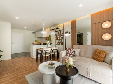 #รามอินทรา  2 ห้องนอน  48 ตรม.  ✨ ติดตลาดนัดเลียบด่วน   💵 ผ่อนเพียง 9,xxx บาท 🚝 เดินถึง #MRTวัชรพล  || 🛍️ 10 นาที  #เซ็นทรัลรามอินทรา   10 นาที แฟชั่นไอซ์แลนด์ รหัส3575