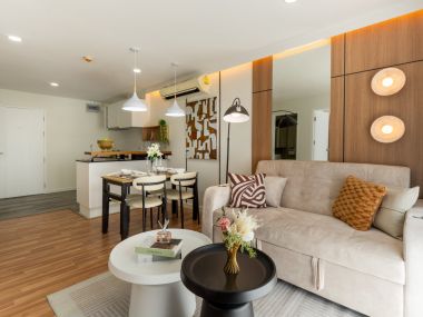 #รามอินทรา  2 ห้องนอน  48 ตรม.  ✨ ติดตลาดนัดเลียบด่วน   💵 ผ่อนเพียง 9,xxx บาท 🚝 เดินถึง #MRTวัชรพล  || 🛍️ 10 นาที  #เซ็นทรัลรามอินทรา   10 นาที แฟชั่นไอซ์แลนด์ รหัส3575