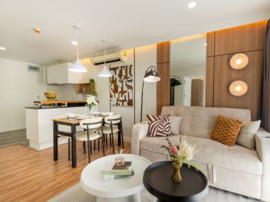 #รามอินทรา  2 ห้องนอน  48 ตรม.  ✨ ติดตลาดนัดเลียบด่วน   💵 ผ่อนเพียง 9,xxx บาท 🚝 เดินถึง #MRTวัชรพล  || 🛍️ 10 นาที  #เซ็นทรัลรามอินทรา   10 นาที แฟชั่นไอซ์แลนด์ รหัส3575