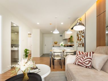 #รามอินทรา  2 ห้องนอน  48 ตรม.  ✨ ติดตลาดนัดเลียบด่วน   💵 ผ่อนเพียง 9,xxx บาท 🚝 เดินถึง #MRTวัชรพล  || 🛍️ 10 นาที  #เซ็นทรัลรามอินทรา   10 นาที แฟชั่นไอซ์แลนด์ รหัส3575