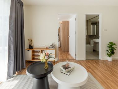 #รามอินทรา  2 ห้องนอน  48 ตรม.  ✨ ติดตลาดนัดเลียบด่วน   💵 ผ่อนเพียง 9,xxx บาท 🚝 เดินถึง #MRTวัชรพล  || 🛍️ 10 นาที  #เซ็นทรัลรามอินทรา   10 นาที แฟชั่นไอซ์แลนด์ รหัส3575