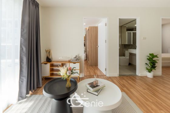 #Ramindra 2 Bedrooms, 48 ​​sq m ✨ Next to the night market near the expressway 💵 Installments as low as 9,xxx THB 🚝 Walking distance to #MRT Wacharaphon || 🛍️ 10 minutes to #Central Ramindra, 10 minutes to Fashion Island Code3575