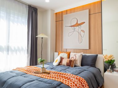 #รามอินทรา  2 ห้องนอน  48 ตรม.  ✨ ติดตลาดนัดเลียบด่วน   💵 ผ่อนเพียง 9,xxx บาท 🚝 เดินถึง #MRTวัชรพล  || 🛍️ 10 นาที  #เซ็นทรัลรามอินทรา   10 นาที แฟชั่นไอซ์แลนด์ รหัส3575