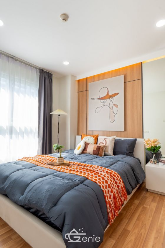 #Ramindra 2 Bedrooms, 48 ​​sq m ✨ Next to the night market near the expressway 💵 Installments as low as 9,xxx THB 🚝 Walking distance to #MRT Wacharaphon || 🛍️ 10 minutes to #Central Ramindra, 10 minutes to Fashion Island Code3575