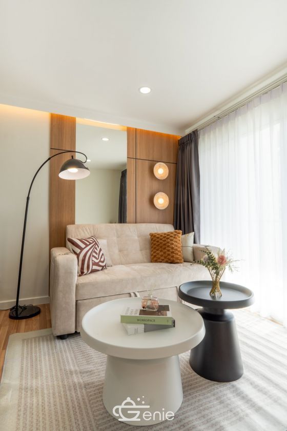 #Ramindra 2 Bedrooms, 48 ​​sq m ✨ Next to the night market near the expressway 💵 Installments as low as 9,xxx THB 🚝 Walking distance to #MRT Wacharaphon || 🛍️ 10 minutes to #Central Ramindra, 10 minutes to Fashion Island Code3575