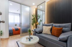 #รามอินทรา ห้องหรู 25  ตร.ม.✨ || 🚝 3 นาที  #MRT รามอินทรา || 5 นาที #รพ.พญาไทนวมินทร์ รหัส || 💵 ผ่อนเพียง 5,xxx บาท || รหัส3584