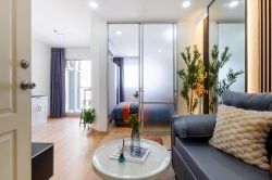 #รามอินทรา ห้องหรู 25  ตร.ม.✨ || 🚝 3 นาที  #MRT รามอินทรา || 5 นาที #รพ.พญาไทนวมินทร์ รหัส || 💵 ผ่อนเพียง 5,xxx บาท || รหัส3584