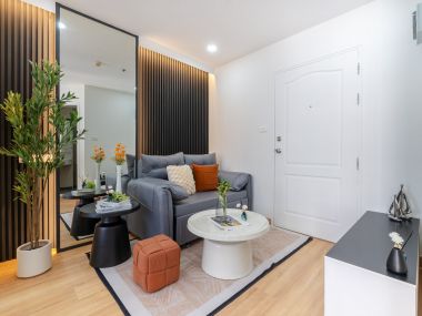 #รามอินทรา ห้องหรู 25  ตร.ม.✨ || 🚝 3 นาที  #MRT รามอินทรา || 5 นาที #รพ.พญาไทนวมินทร์ รหัส || 💵 ผ่อนเพียง 5,xxx บาท || รหัส3584