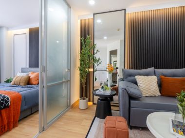 #รามอินทรา ห้องหรู 25  ตร.ม.✨ || 🚝 3 นาที  #MRT รามอินทรา || 5 นาที #รพ.พญาไทนวมินทร์ รหัส || 💵 ผ่อนเพียง 5,xxx บาท || รหัส3584