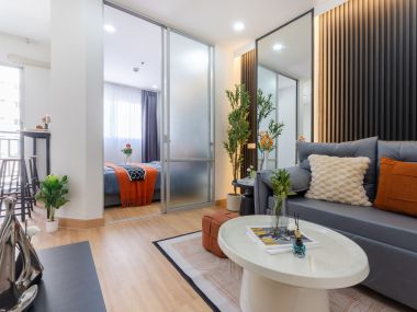 #รามอินทรา ห้องหรู 25  ตร.ม.✨ || 🚝 3 นาที  #MRT รามอินทรา || 5 นาที #รพ.พญาไทนวมินทร์ รหัส || 💵 ผ่อนเพียง 5,xxx บาท || รหัส3584