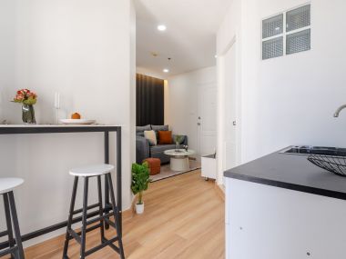 #รามอินทรา ห้องหรู 25  ตร.ม.✨ || 🚝 3 นาที  #MRT รามอินทรา || 5 นาที #รพ.พญาไทนวมินทร์ รหัส || 💵 ผ่อนเพียง 5,xxx บาท || รหัส3584