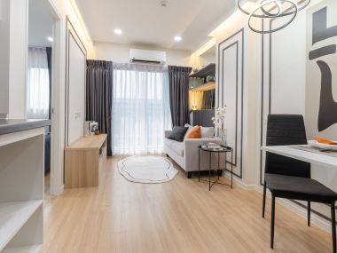 #Chaengwatthana 10 Beautiful, luxuriously decorated 26 sq.m. condo ✨ || ✈️ Near #DonMueangAirport || 5 minutes to #RedLineMRT || 💵 Installments as low as 6,xxx THB || Code3585
