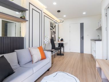 #Chaengwatthana 10 Beautiful, luxuriously decorated 26 sq.m. condo ✨ || ✈️ Near #DonMueangAirport || 5 minutes to #RedLineMRT || 💵 Installments as low as 6,xxx THB || Code3585