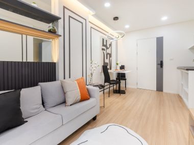 #Chaengwatthana 10 Beautiful, luxuriously decorated 26 sq.m. condo ✨ || ✈️ Near #DonMueangAirport || 5 minutes to #RedLineMRT || 💵 Installments as low as 6,xxx THB || Code3585