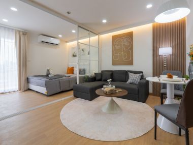 #Prachachuen16 ✨Installment payments as low as 6,xxx THB/month 🚝 600 meters from #MRT Bang Son || 5 minutes to Lotus Tao Poon || Ready to move in with just your luggage 🛍️ Code3586