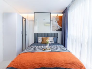 #Sukhumvit 64 Luxury 28 sq.m. room ✨ || 🚝 250 m. #BTS Punnawithi || 5 minutes to #BITEC Bangna || 💵 Installments as low as 7,xxx THB || Code3587