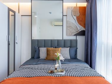 #Sukhumvit 64 Luxury 28 sq.m. room ✨ || 🚝 250 m. #BTS Punnawithi || 5 minutes to #BITEC Bangna || 💵 Installments as low as 7,xxx THB || Code3587