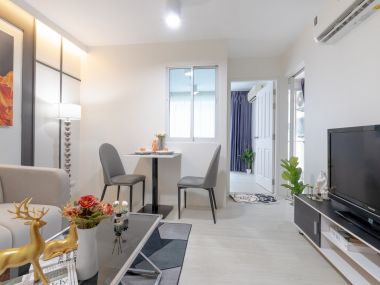 #Sukhumvit 64 Luxury 28 sq.m. room ✨ || 🚝 250 m. #BTS Punnawithi || 5 minutes to #BITEC Bangna || 💵 Installments as low as 7,xxx THB || Code3587