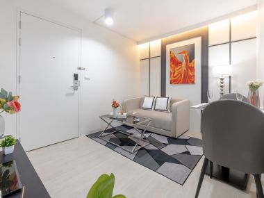 #Sukhumvit 64 Luxury 28 sq.m. room ✨ || 🚝 250 m. #BTS Punnawithi || 5 minutes to #BITEC Bangna || 💵 Installments as low as 7,xxx THB || Code3587