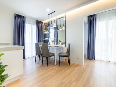 #Sukhumvit105 #Lasalle 2 Bedrooms, 2 Bathrooms, Large Size 48 sq.m. ✨ || 💵 Installment 9,xxx THB || 🚝 5 minutes MRT Lasalle || 8 minutes #BTS Bearing || Code3588