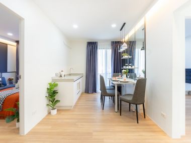 #Sukhumvit105 #Lasalle 2 Bedrooms, 2 Bathrooms, Large Size 48 sq.m. ✨ || 💵 Installment 9,xxx THB || 🚝 5 minutes MRT Lasalle || 8 minutes #BTS Bearing || Code3588