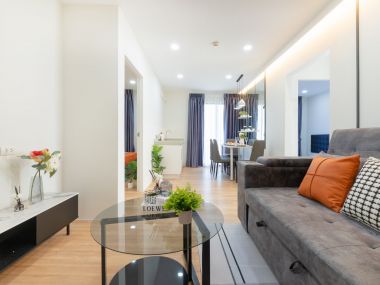 #Sukhumvit105 #Lasalle 2 Bedrooms, 2 Bathrooms, Large Size 48 sq.m. ✨ || 💵 Installment 9,xxx THB || 🚝 5 minutes MRT Lasalle || 8 minutes #BTS Bearing || Code3588