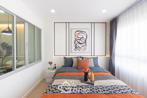 #ห้วยขวาง #รัชดา || ✨ห้องใหญ่ 𝟯𝟱 ตรม. || 🚝 เดิน 𝟱 นาที ถึง 𝙈𝙍𝙏 ห้วยขวาง || 💵 ผ่อน 𝟵,𝙭𝙭𝙭 เท่านั้น ||📍ใกล้ พระพิฆเนศ / ตลาดห้วยขวาง || 🛍️เฟอร์ครบพร้อมเข้าอยู่ 3609