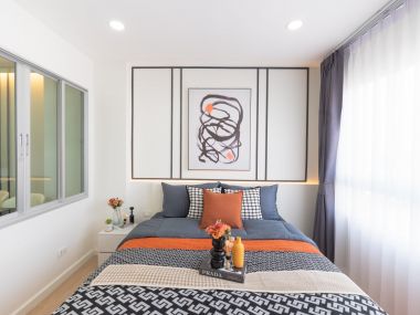 #ห้วยขวาง #รัชดา || ✨ห้องใหญ่ 𝟯𝟱 ตรม. || 🚝 เดิน 𝟱 นาที ถึง 𝙈𝙍𝙏 ห้วยขวาง || 💵 ผ่อน 𝟵,𝙭𝙭𝙭 เท่านั้น ||📍ใกล้ พระพิฆเนศ / ตลาดห้วยขวาง || 🛍️เฟอร์ครบพร้อมเข้าอยู่ 3609