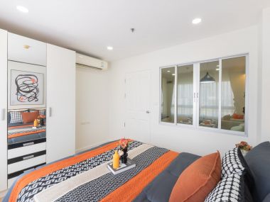 #ห้วยขวาง #รัชดา || ✨ห้องใหญ่ 𝟯𝟱 ตรม. || 🚝 เดิน 𝟱 นาที ถึง 𝙈𝙍𝙏 ห้วยขวาง || 💵 ผ่อน 𝟵,𝙭𝙭𝙭 เท่านั้น ||📍ใกล้ พระพิฆเนศ / ตลาดห้วยขวาง || 🛍️เฟอร์ครบพร้อมเข้าอยู่ 3609