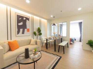 #ห้วยขวาง #รัชดา || ✨ห้องใหญ่ 𝟯𝟱 ตรม. || 🚝 เดิน 𝟱 นาที ถึง 𝙈𝙍𝙏 ห้วยขวาง || 💵 ผ่อน 𝟵,𝙭𝙭𝙭 เท่านั้น ||📍ใกล้ พระพิฆเนศ / ตลาดห้วยขวาง || 🛍️เฟอร์ครบพร้อมเข้าอยู่ 3609