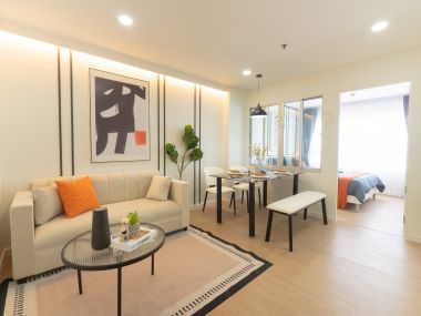 #ห้วยขวาง #รัชดา || ✨ห้องใหญ่ 𝟯𝟱 ตรม. || 🚝 เดิน 𝟱 นาที ถึง 𝙈𝙍𝙏 ห้วยขวาง || 💵 ผ่อน 𝟵,𝙭𝙭𝙭 เท่านั้น ||📍ใกล้ พระพิฆเนศ / ตลาดห้วยขวาง || 🛍️เฟอร์ครบพร้อมเข้าอยู่ 3609