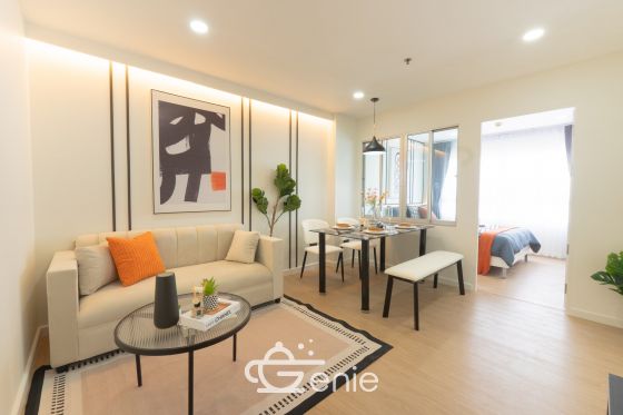 #ห้วยขวาง #รัชดา || ✨ห้องใหญ่ 𝟯𝟱 ตรม. || 🚝 เดิน 𝟱 นาที ถึง 𝙈𝙍𝙏 ห้วยขวาง || 💵 ผ่อน 𝟵,𝙭𝙭𝙭 เท่านั้น ||📍ใกล้ พระพิฆเนศ / ตลาดห้วยขวาง || 🛍️เฟอร์ครบพร้อมเข้าอยู่ 3609